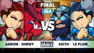 Aarom & Himwy vs Keith & `Le Plum_ - Winners Final - Spring Championship 2024 - SEA 2v2