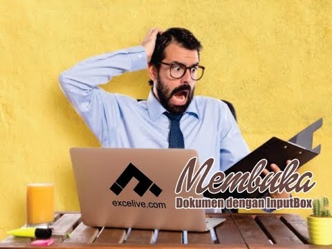 Cara Membuka Dokumen Microsoft Excel dari InputBox