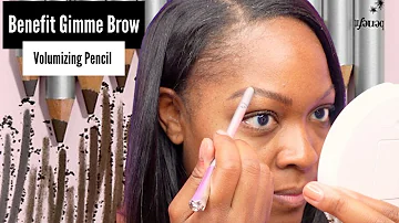 New Benefit GIMME BROW Volumizing Pencil - Eyebrow routine and 1st. impression