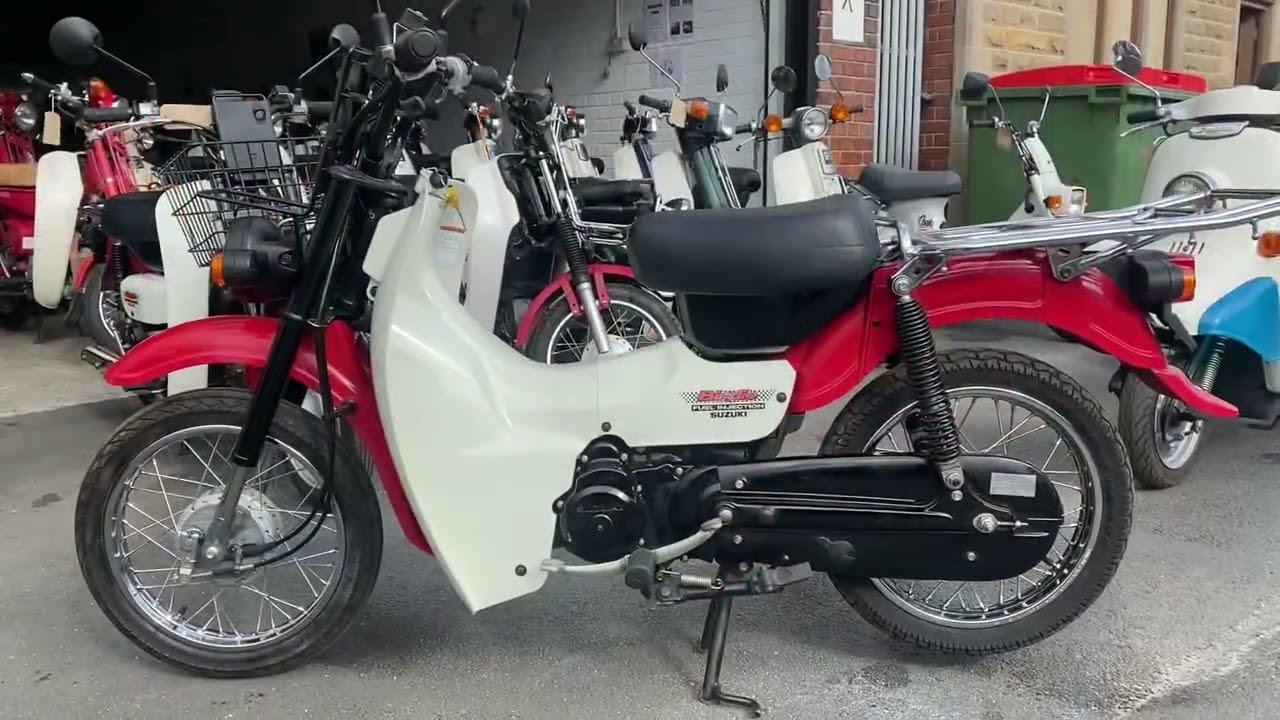 2008 Suzuki New Birdie 50 FI ref 8900 - YouTube