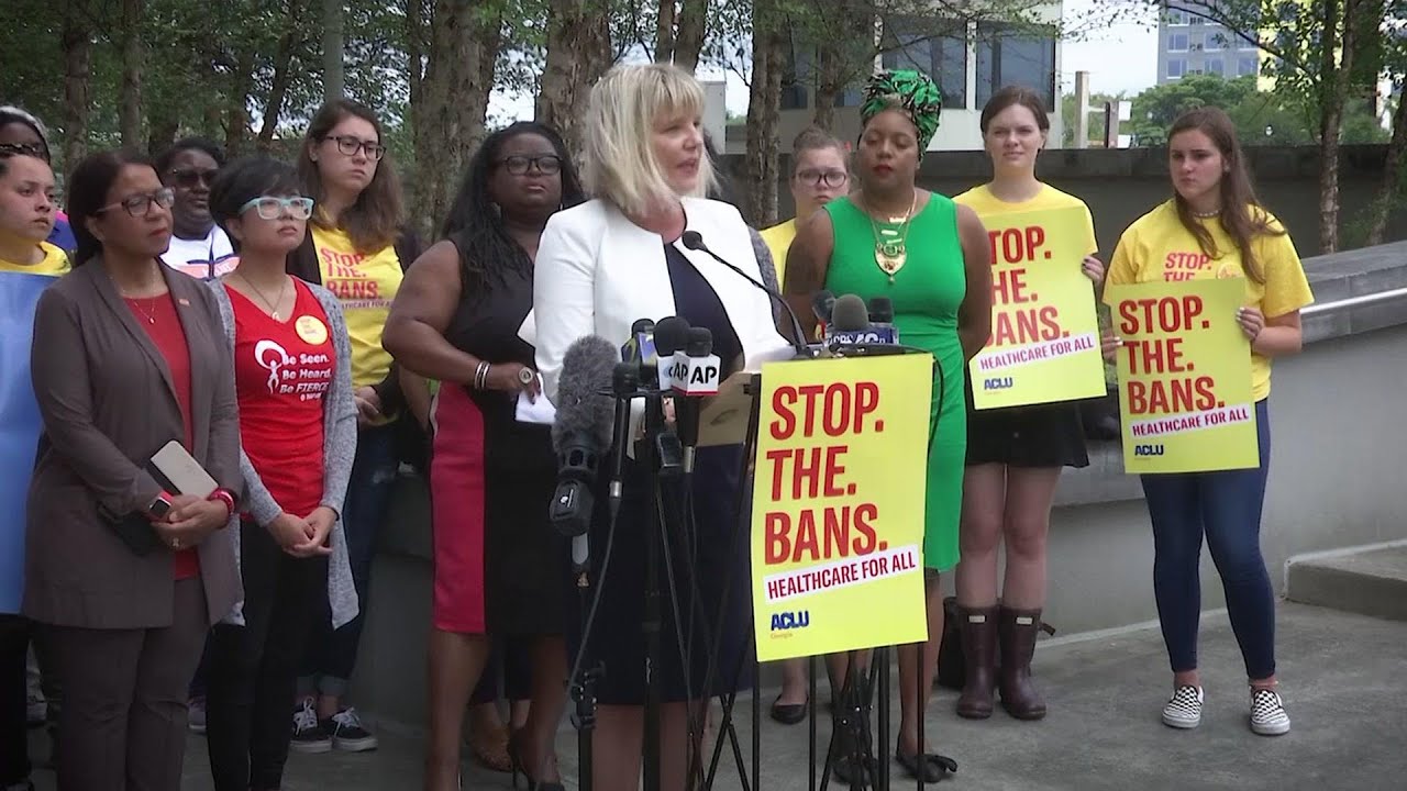 breaking free Lawsuit seeks to block Georgia abortion law