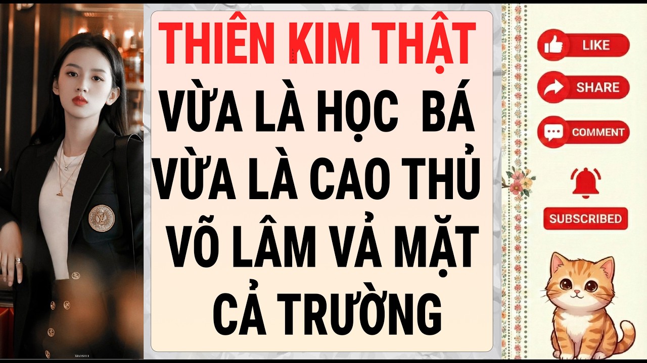 [Truyện Audio]THIÊN KIM THẬT VỪA LÀ HỌC  BÁ VỪA LÀ CAO THỦ VÕ LÂM VẢ MẶT CẢ TRƯỜNG |Tiểu Cường Audio