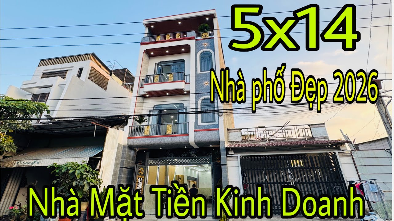 Bán Nhà Mặt Tiền Kinh Doanh 5x14 An Phú Tp Hồ Chí Minh | An Phú Thuận Bình Dương | Nhà Đẹp 
