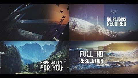 Digital Slideshow | After Effects Template | Video Displays