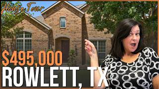 Rowlett TX Home Tour | Updated Highland Home with Incredible Outdoor Living