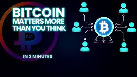 Bitcoin Explained in 2 minutes | Digital Money Explained