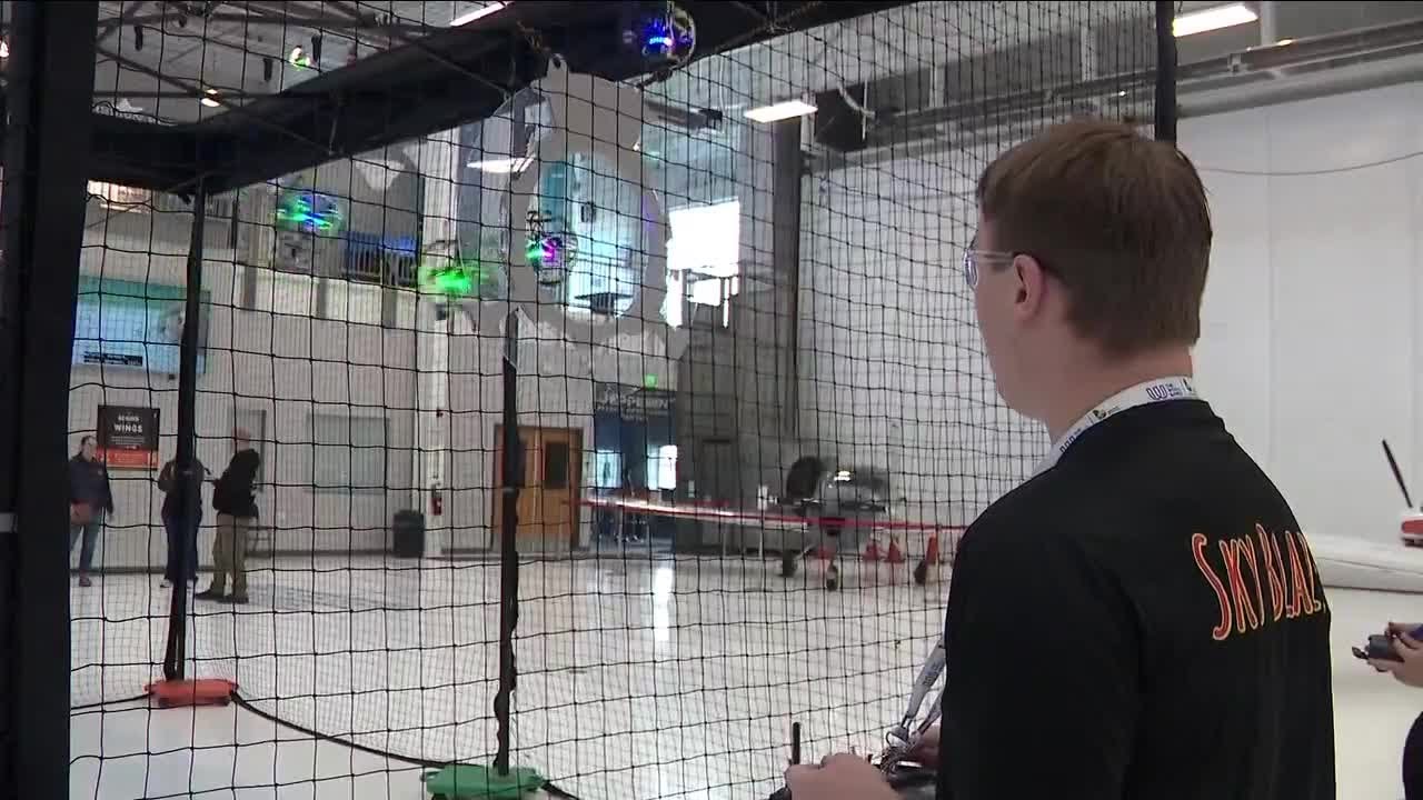 High schoolers from Colorado headed to South Korea for drone soccer