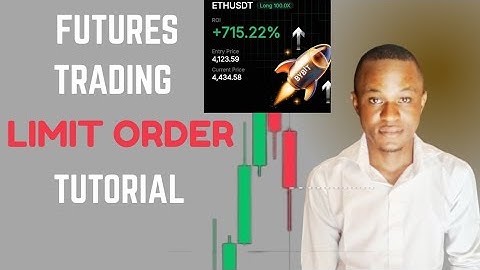 How To Trade Futures Using Limit Order | Market Order Vs Limit Order | Full Guide | #futurestrading 