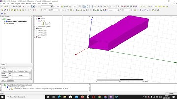 Design of a Waveguide model using HFSS software || Suman Purkait || ROll-14