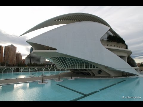 Valencia la città delle arti e delle scienze arch. santiago ... Citta delle arti e delle scienze di valencia