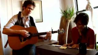 Josh Ritter and Dawn Landes Perform in Their Kitchen