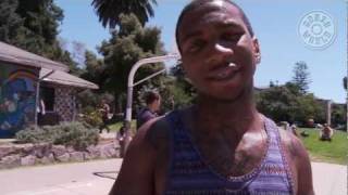 Exclusive LIL B @ Living Gonzo part 2