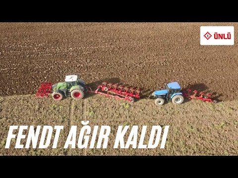 fendt 936 variyo newholland çekişiyor