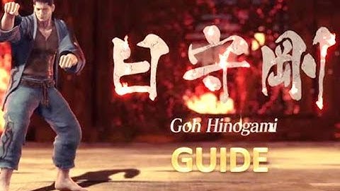GOH HINOGAMI Beginners / Intermediate Guide: Virtua Fighter 5 Goh Combos, Sabaki, Tips & Tricks #VF5