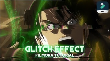 Glitch Audio/Effect || Filmora Tutorial