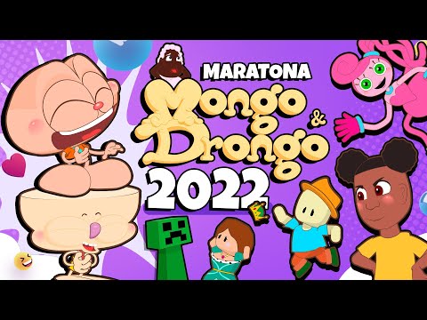 MONGO E DRONGO MARATONA 2022 COMPLETA - 7 horas de Desenho Animado
