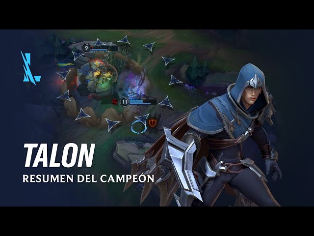 Resumen del campeón: Talon | Experiencia de juego - League of Legends: Wild Rift
