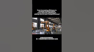 Every accurate palletizing is adding more to your competitiveness!#industrialrobots #robotics