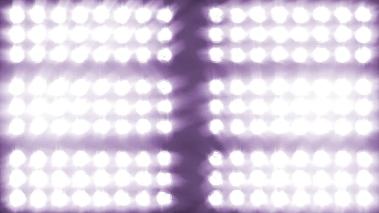 Staged video. Сетка белые огни.