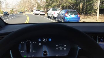 TESLA Self Driving AutoPilot ACCURACY TEST Video 050 | AP2