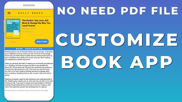 New Book App - No Need PDF File - Book App in Kodular