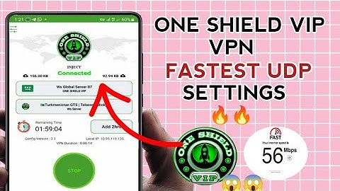 How To Setup One shield vip VPN with all Country UDP Settings for Secure Browsing