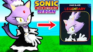 Unlock Maid Blaze The Cat FAST & NEW Changes! (Sonic Speed Simulator)