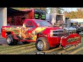 Blown Nitro Fueled 11,000 HP Capable Pulling truck start up!! Angry Farmer Products.