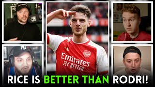 BIG DEBATE! Declan Rice Is BETTER Than Rodri!