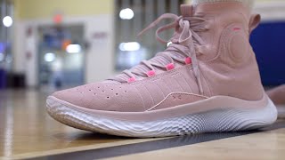 Under Armour Curry 4 Flowtro pink Performance Review  display picture 3