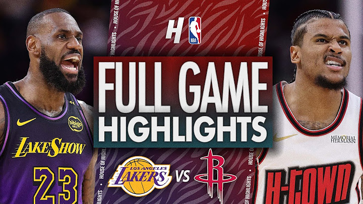 Los Angeles Lakers vs Houston Rockets - Full Game Highlights | January 5, 2025 | 2024-25 NBA Season