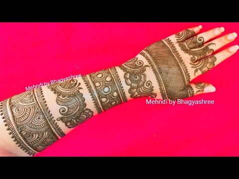 5-Minute Easy and Quick Mehndi Designs for Eid al-Fitr: Make Bracelet Henna  Patterns Around Your Wrists For The Eid Festival (Watch Video Tutorials) |  🙏🏻 LatestLY