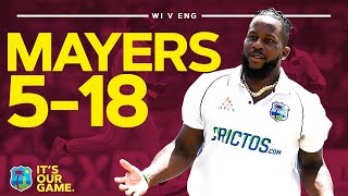 Mayers Swings & Seams his Way to 5-18 to Break Eng Hearts!  | West Indies Men v England Test's 2022