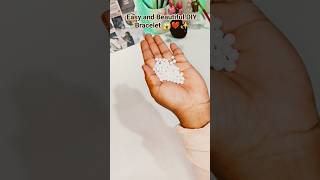 DIY Stylish Bracelet | Easy Jewelry Making Idea 😱❤️✨ #shorts #youtubeshorts #ytshorts #diy #trending