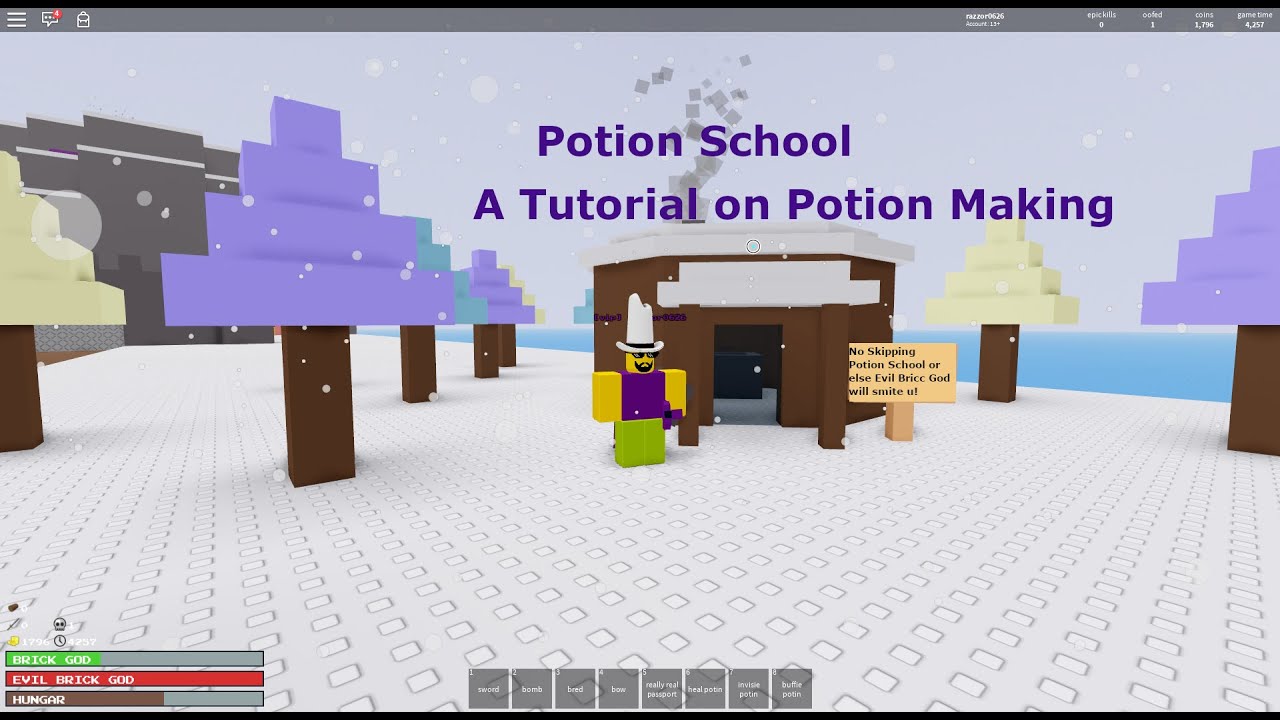How To Get All Potions In The Game Every Border Game Ever Roblox