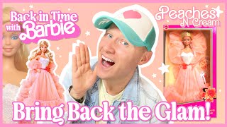 Back In Time With Barbie 1985 Peaches N Cream Glowup 