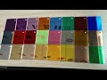 many colors acrylic mirror sheet
