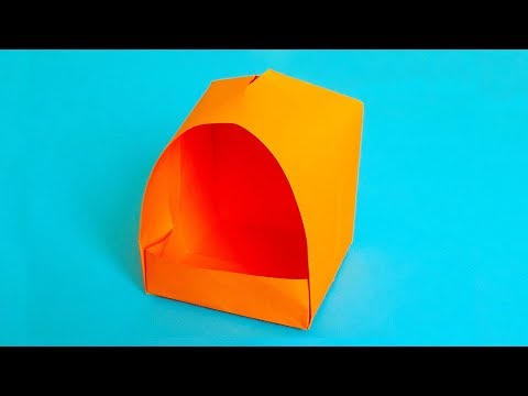 Как сделать дом из бумаги | Оригами домик из бумаги House Origami