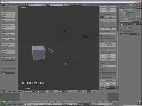 Blender pagrindai: P02-01: Projekcijos koordinates