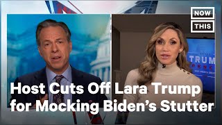 Jake Tapper Calls Out Lara Trump For Mocking Biden's Stutter | NowThis