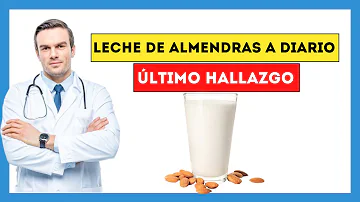 ¿Te da sueño la leche de almendras?