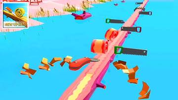 Spiral Roll- Level 102 -107 | Gameplay Walkthrough Part 20 [Android & iOS]