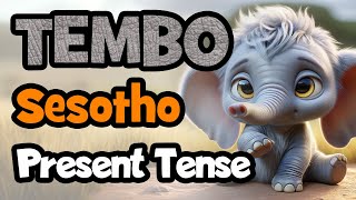 Learn Sesotho Verb Tenses with The Little Big Five | Tembo Finds Bravery - Present Tense