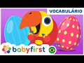 Aprenda com Ovo Surpresa | Larry o Passarinho | Desenhos Educativos em Português | Baby First Brasil