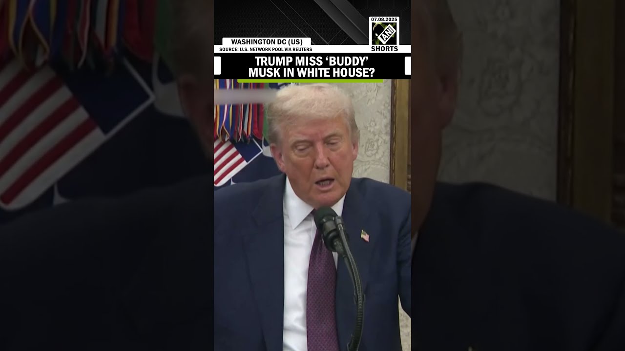  Do You Miss Elon Musk Around White House Trump Takes Pause And Answers He Is Good Person