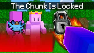 Minecraft Manhunt But I Can Lock Chunks Rematch