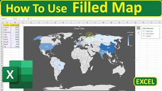 How To Use Filled Map In Excel