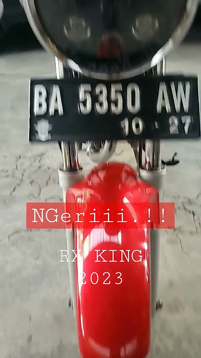 Mulus.. YAMAHA RX King #motor #rxking