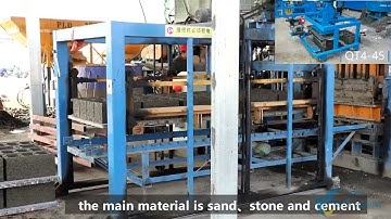 QT4-15 hydraulic cement super cement brick making machine for stock bricks in zimbabwe namibia