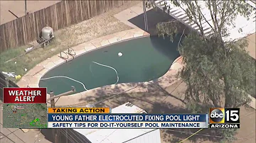 Can pool light electrocute you?